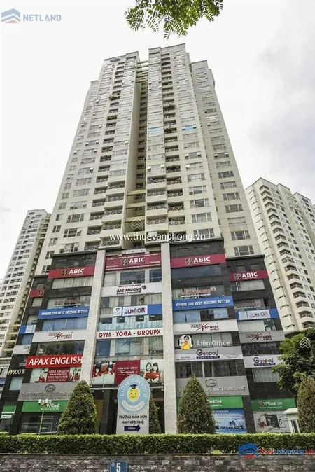 Cho thuê văn phòng đủ nội thất tòa 29t1 hoàng đạo thúy, cầu giấy, dt m2