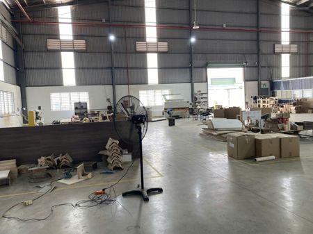 Cho thuê kho xưởng gần KCN Tân Đô, Đức Hòa. Đường xe container, PCCC tự động, trạm 1000kva