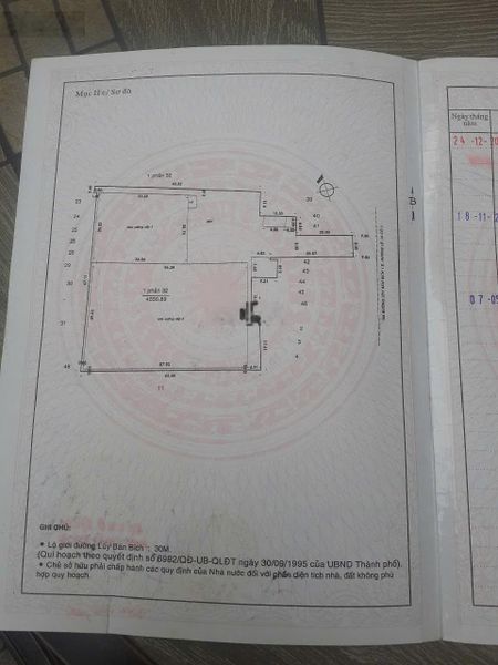 Cho thuê 5300m2 mặt tiền Lũy Bán Bích, Tân Phú, tiện kinh doanh đa ngành nghề