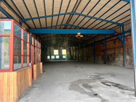 Kho cho thuê mặt tiền (14*45) đường Quốc Lộ 22 cách cầu vượt Củ Chi 400 m