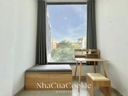 Cho thuê phòng ban công full nội thất, thoáng máy giặt riêng, gần UEH Q1, Trần Quang Khải Tân Định