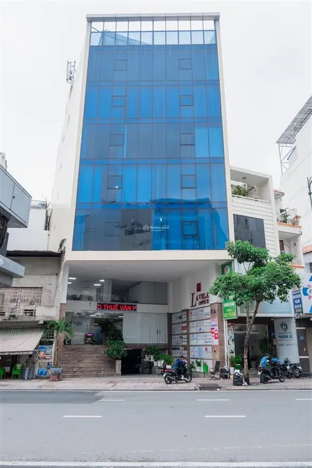 Cho thuê nguyên tòa mt đường bàu cát đôi, phường 14. dtl 10x20m. hầm 6 tầng. pccc, sàn suốt.