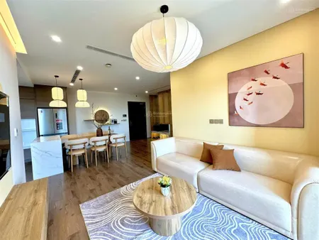 Cho thuê căn 2 ngủ tại the ninety complex 90 láng mới 100%, miễn phí dv, giá 14 tr/th