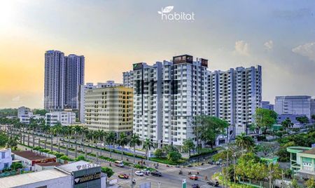 Cho thuê Habitat căn góc 2 mặt tiền full nội thất 15 tr/tháng