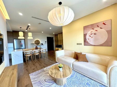 Cho thuê căn 2 ngủ tại The Ninety Complex - 90 Láng mới 100%, miễn phí dv, giá 14 tr/th