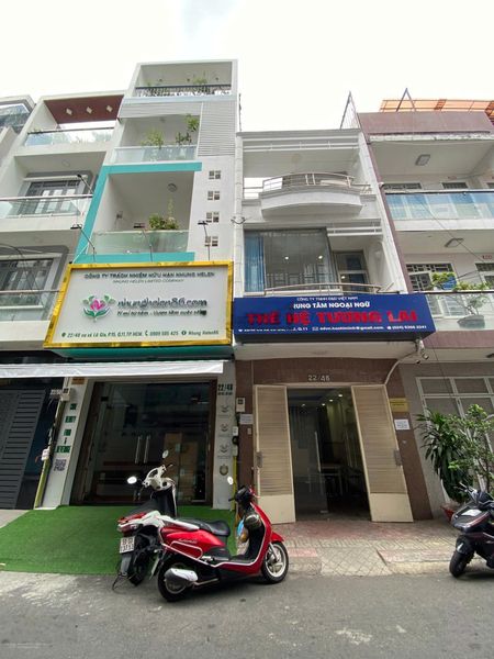 Cho thuê nhà nguyên căn 22 Lữ Gia. DT: 4 x 15m, 4 tầng nhà đẹp. Hẻm 7m thông. LH: 0909, 341, 084