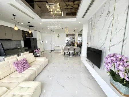 Cho thuê căn hộ the everrich quận 11 161m2 3pn 3wc đầy đủ nội thất tầng cao 26tr/tháng