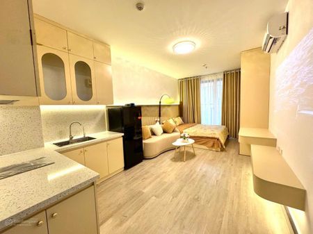 Cho thuê 1 phòng ngủ studio Golden Park, 1 phòng ngủ 1vs, đầy đủ nội thất đẹp, ở được luôn