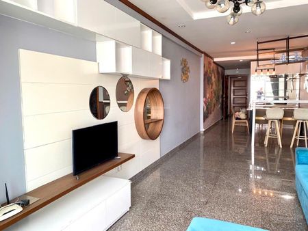 Cho thuê CC Hoàng Anh Thanh Bình, 13 triệu, 90m2, 2PN + 2WC + bếp, view đẹp giá 13tr