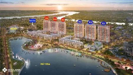Bán căn hộ 101m tầng trung (3pn2vs). giá 8,2tỷ bc đông nam, view hồ 22ha. hotline 0392 956 ***