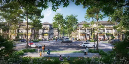 Bán shopvilla eco retreat song lập 193m2 đại lộ mùa xuân