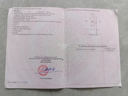 Bán đất mb138 quảng xương, tiên trang, thanh hoá