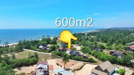 Chào bán 601,5m đất thăng trường cách mặt biển 30m , cách đường thanh niên 50m giá chưa qua đầu tư