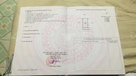 Bán gấp đất thổ cư đt 323d, bảo thanh, phù ninh, 20 triệu / m2, 86 m2