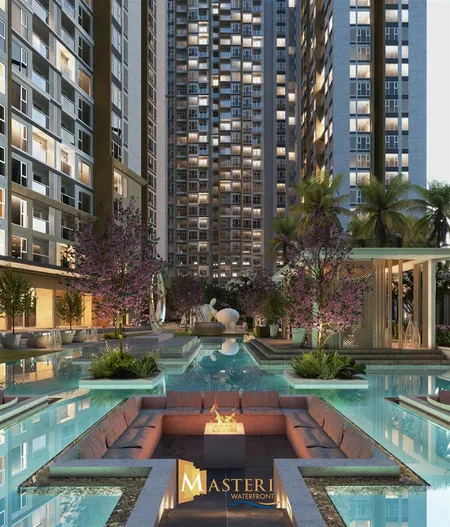 Bán cc masteri waterfront, 462 triệu vnd, 55m2, đẹp, nhiều tiện ích
