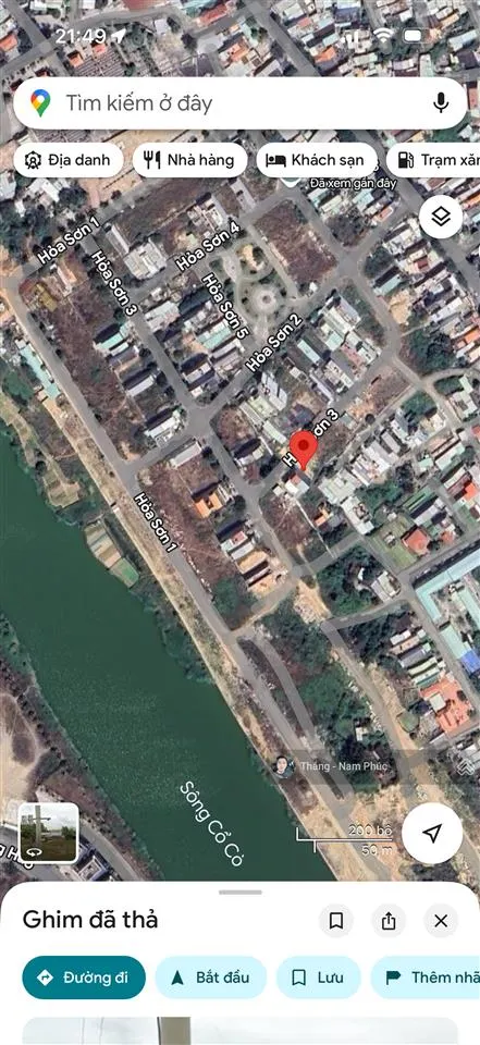 Rẻ nhất thị trường lô hoả sơn 3 ngang 6m sát sông cổ cò gần công viên giá cực kỳ tốt