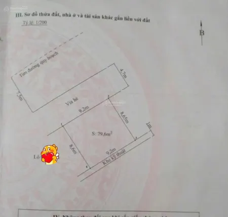 Đất tuyến 3 lê hồng phong dt 80m2 ngang 9,2m đường 25m vỉa hè gần 5m giá 122tr/m có tt