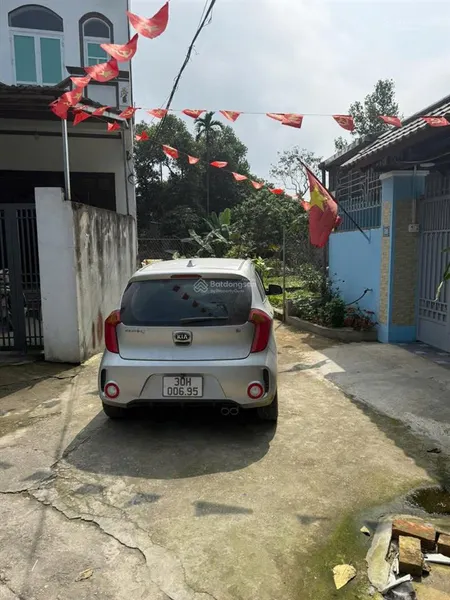 72m² full thổ cư giá rẻ phường tùng thiện, tp hà nội ô tô vào đất cách bv 105 chỉ 900m