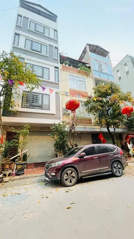 13 tỷ 5 tầng mt 5m mặt phố trần đăng ninh dân xây nét kinh doanh đỉnh