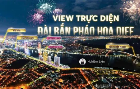 Siêu phẩm duplex sông hàn trần cao 7m tầng 21 sun symphony chiết khấu 15,5% cđt sun group