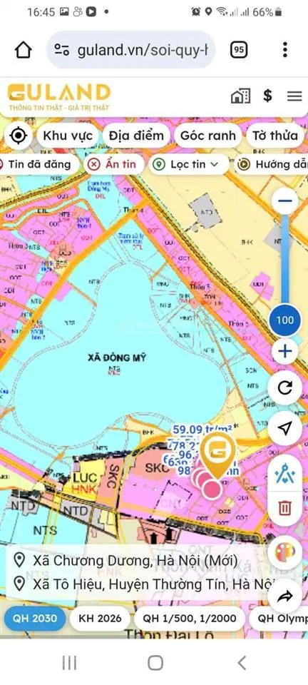 Bán thấp hơn xung quanh 113m2 đất thổ cư sđcc, mt 7,5m xây nhà đẹp, hướng đông nam mát hè ấm đông.