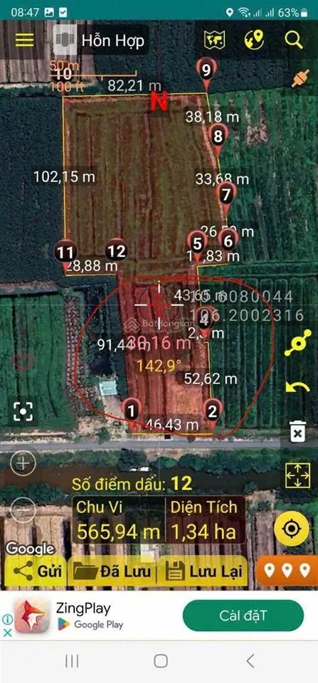 Bán đất đẹp nhiều tiện ích tại thủy đông, huyện thạnh hóa, long an, 22,4 tỷ, 14000 m2