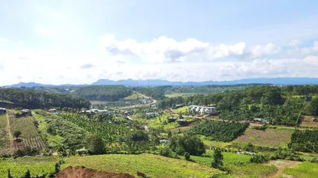 3000m2 đất thổ cư, mặt đường chính lộc tân, view đồi cao, rừng thông rất đẹp