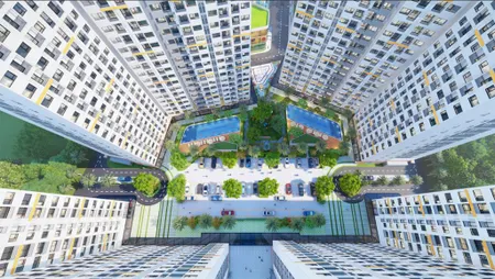 Căn góc 2pn 50.44m2 1,9 tỷ view hồ bơi nội khu tuyệt đẹp, đầu tư cực tốt