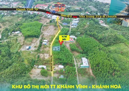 Bán đất thị trấn khánh vĩnh đất odt