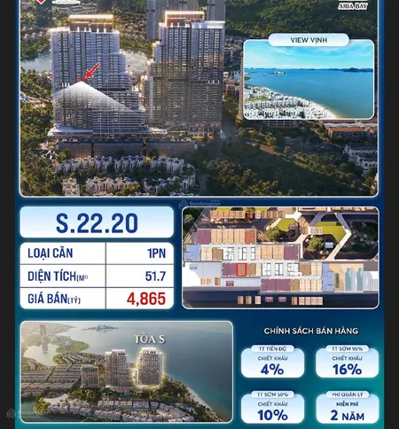 Aria bay. quỹ căn đẹp của dự án đang hot nhất hạ long s.22.20