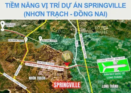 Căn hộ spingville liền kề sân bay long thành của gamuda chính thức nhận booking