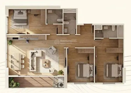 Chỉ hơn 7.59 tỷ sở hữu căn 3pn 3vs a1 view hướng thoáng. 0918 114 ***