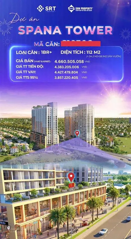 Căn hộ sân vườn chỉ dưới 36 triệu/m2 tại trung tâm đà nẵng