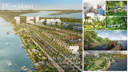 Bán biệt thự elyse island, 20,74 tỷ, 166,84 m2, 4pn, 3wc, 3 tầng