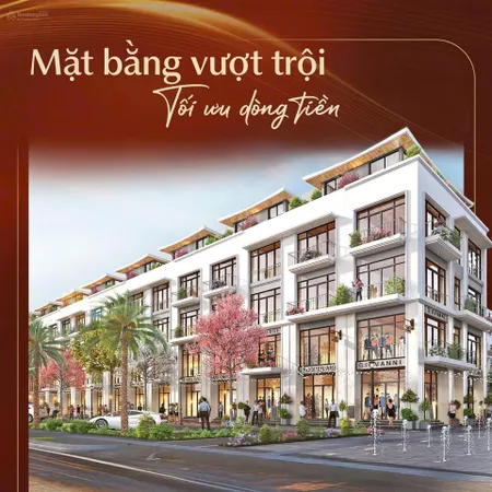 Liền kề 93m2 giá 18.2 tỷ ht vay 70% miễn lãi 12 tháng ưu đãi đến 6% khi tts tặng cành vàng 100tr