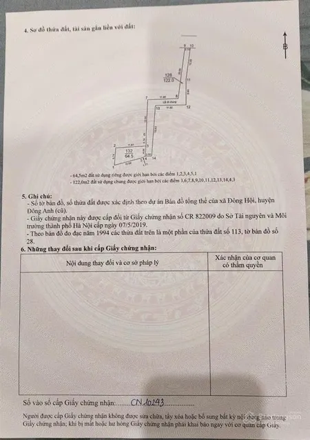 Bán đất tại đông hội, 6,1 tỷ, 64,5m2, giá cực chất, vị trí tt đẹp, mất 7p di chuyển sang phố..
