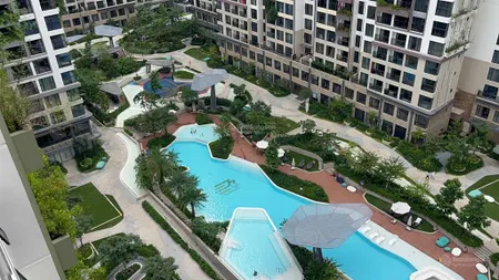 Căn view nội khu 2pn tòa b giá chỉ 4,45 tỷ all in tại lumiere boulevard tầng trung, ở ngay