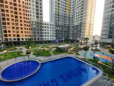 Cần bán căn hộ chung cư bcons garden đường phạm hữu lầu dĩ an hcm, loại 2 phòng ngủ 2wc lô gia