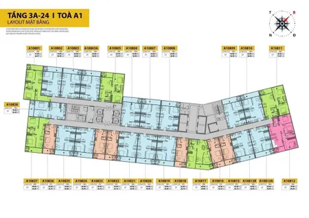 Căn góc 2pn view sông đón bình minh sáng tránh nắng chiều giá cạnh tranh 4,58 tỷ giá tốt trục 17