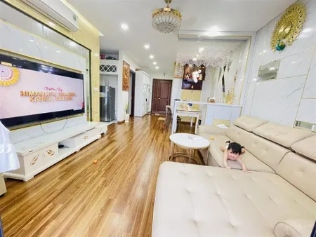Bán căn hộ giá tốt tại chung cư t&t riverview vĩnh hưng, 98,7m2 3pn 2vs full nội thất