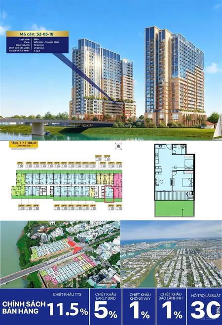 Bán căn hộ sân vườn sun spana tower | 119.4m2 sổ lâu dài | giá sốc 35tr/m2 | tân nguyễn 0905 444 ***