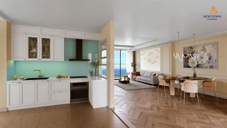 Căn 2pn newtown diamond hướng đông nam mát mẻ view biển giá gốc cđt ls 0%