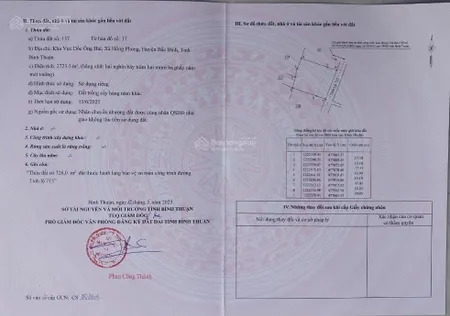 Bán gấp đất mặt tiền đường dt715 sát sân bay phan thiết