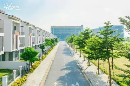 Biệt thự song lập 180m2 centa riverside sổ đỏ sẵn gần ga metro tiềm năng tăng giá mạnh
