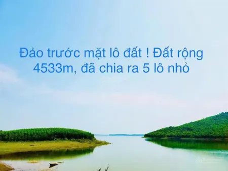 Chính chủ bán đất hồ yên mỹ như thanh thanh hóa diện tích 4.533m2 giá 3ty999tr