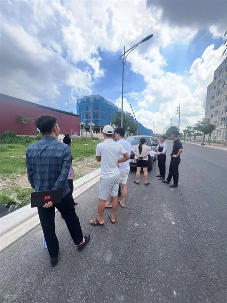 2 lô đất cuối cùng đối diện nghĩa trang phù hợp làm nhà xưởng, kho bãi