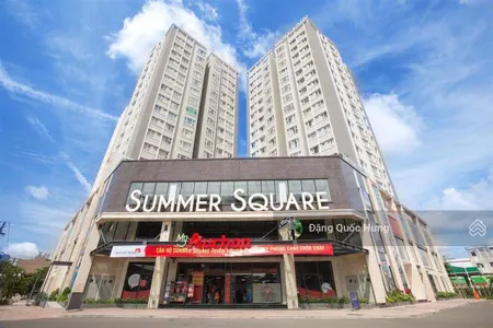 Bán chung cư quận 6, có sổ hồng, chung cư summer square, dt 65m2, 2pn, 2wc giá 3,3 tỷ