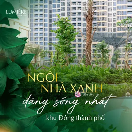 Anh chị sẽ tiếc nếu bỏ qua căn hộ 3pn dành cho gia đình đa thế hệ tại lumiere vinhomes grand park