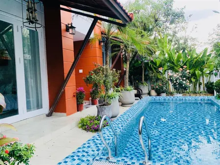 Siêu phẩm villa hồ bơi 6 phòng tại làng thôn 5 cẩm thanh, hội an cận giang, thịnh vượng