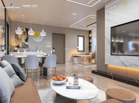 Hàng hiếm 1pn + 1 view biển mỹ khê hướng đông nam, căn góc tầng trung giá gốc cđt dự án the sang
